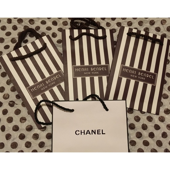 Henri Bendel Gift Bag NEW 4.5/" x 6.5/" x 2.25/"